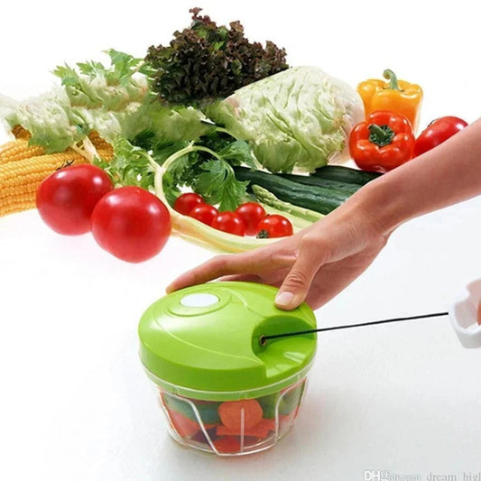Best Quality Manual Spin Cutter For Kitchen Hand Pulled Chopper Grinder