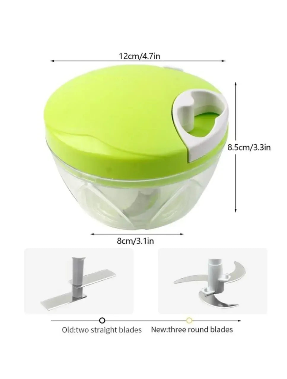 Best Quality Manual Spin Cutter For Kitchen Hand Pulled Chopper Grinder