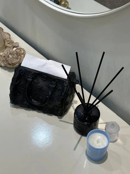 Luxury Handbag Style Tissue Box Holder